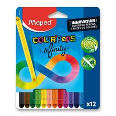 Pastelky Maped Color&#039;Peps Infinity 12 barev
