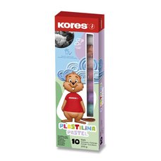 Modelna Kores Pastel 10 barev, v krabice 200 g