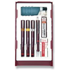 Sada technickch per Isograph Rotring College Set - 0,25, 0,35 a 0,5 mm a mikrotuka Tikky