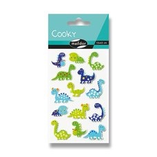 Samolepky Maildor 3D Cooky Dinosaui