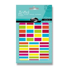 Samolepky Maildor Initial Obdlnky