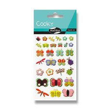 Samolepky Maildor 3D Cooky Motli a vky