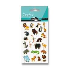 Samolepky Maildor 3D Cooky Zvtka savany