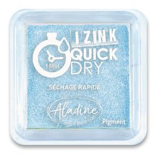 Razítkovací polštářek Aladine Izink Quick Dry nebesky modrá