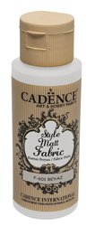 Barva na textil Cadence Style Matt Fabric, mat. bílá, 59 ml