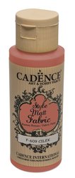 Barva na textil Cadence Style Matt Fabric, mat. červená, 59 ml