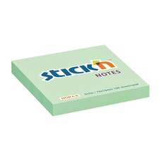 Samolepic bloek Hopax Stickn Pastel Notes 76  76 mm, 100 list, vbr barev