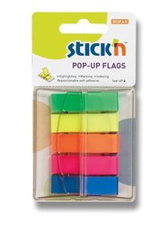 Samolepic prouky Stickn Pop-Up Flags - 45 x 12 mm, 200 list