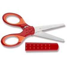 Faber-Castell Školní nůžky červené