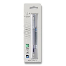 Parker Vector XL Blue plnic pero, hrot M, blistr