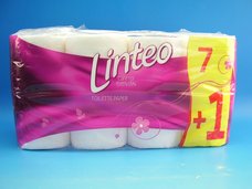 Toaletní papír LINTEO CLASSIC 7 + 1, 2-vrstvý