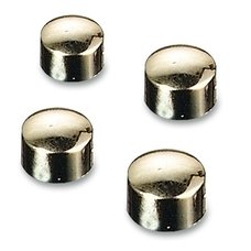 Kulaté magnety Maped - průměr 10 mm - zlaté, 8 ks