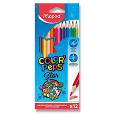 Pastelky MAPED Color´Peps, 12 barev