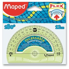 Plastový úhloměr MAPED Flex 180°