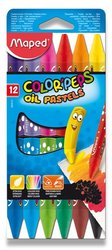 Olejov pastely Maped ColorPeps Oil Pastels - 12 barev