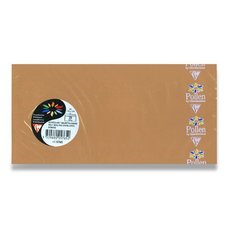 Barevn oblka Clairefontaine - DL, samolepic, oranov