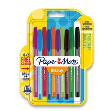 PaperMate Kuličková tužka InkJoy 100 - sada 10 barev