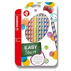 Pastelky Stabilo EASYcolors - 12 barev, pro pravky