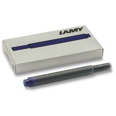Inkoustov bombiky LAMY modroern, 5 ks