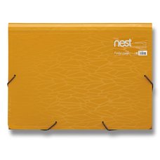 FolderMate Aktovka na spisy Nest - 330 x 240 x 35 mm, zlatolut
