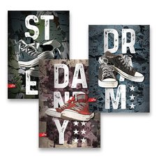 koln seit The Best Sneakers - A4, linkovan, 40 list, mix motiv