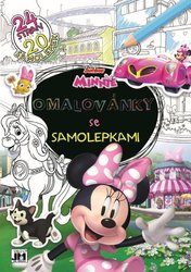 Omalovnky se samolepkami Minnie