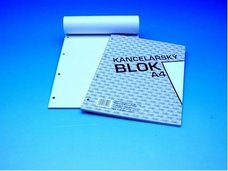 Blok ist A4 4-kroukov 14016