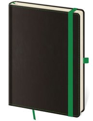 Linkovan zpisnk Black Green L