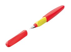 Herlitz Bombičkové pero Twist pastelově červené