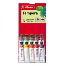 Tempery 10 barev - tuba 16ml