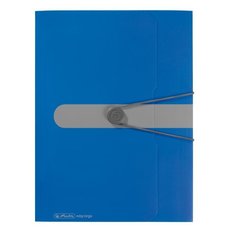 Herlitz Desky s gumou A4 modr