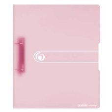 Herlitz Pkov poada A4/4 dvoukroukov transp. rose