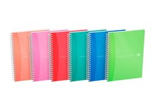 Oxford - Blok spirlov Oxford My Colours A5/90 list, tverekovan, mix barev