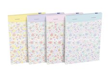 Oxford - Zpisnk Oxford Floral A6/80 list, linkovan, mix