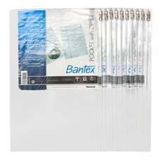 Bantex - Obal se zipem na vku Bantex A4/10 ks