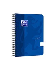 Oxford - Blok spirlov Oxford Nordic Touch A5+/70 list, linkovan, modr