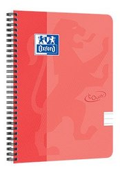 Oxford - Blok spirlov Oxford Nordic Touch A5+/70 list, linkovan, lososov