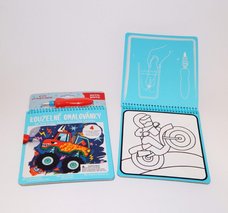 Kreativn set Kouzeln omalovnky AUTO MOTO /A456/