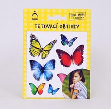 Samolepky tetovn MOTLCI 1 / 2521