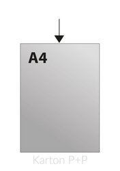 Karton P+P Prhledn obal A4 - &quot;U&quot; PVC na vku 10ks