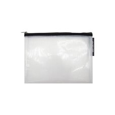 Oblka se zipem sovan A5 transparent-ern lem