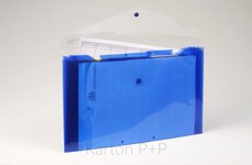 Karton P+P Organizér na dokumenty 3 d. ELECTRA tmavě modrá