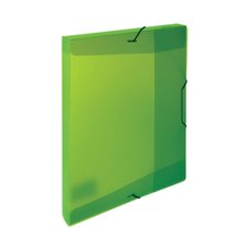 Krabice PP s gumou A5 Opaline zelen