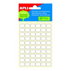 APLI samolepic etikety, 8 x 12 mm, bl