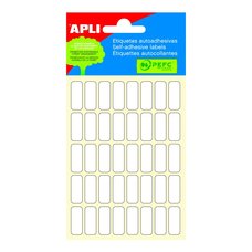 APLI samolepic etikety, 8 x 20 mm, bl