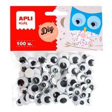 APLI MOVING EYES - oi kulat, 100 ks, samolepic, ern