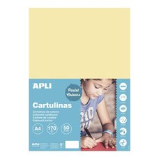 APLI barevn papr, A4, 170 g, vanilkov