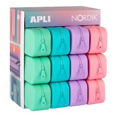 APLI pouzdro NORDIK, siliknov, mix pastelovch barev
