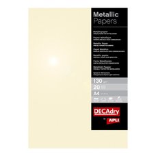 APLI papr metalick, A4, 130 g, champagne
