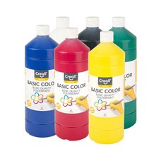 Creall temperov barvy, 6 x 500 ml, mix barev